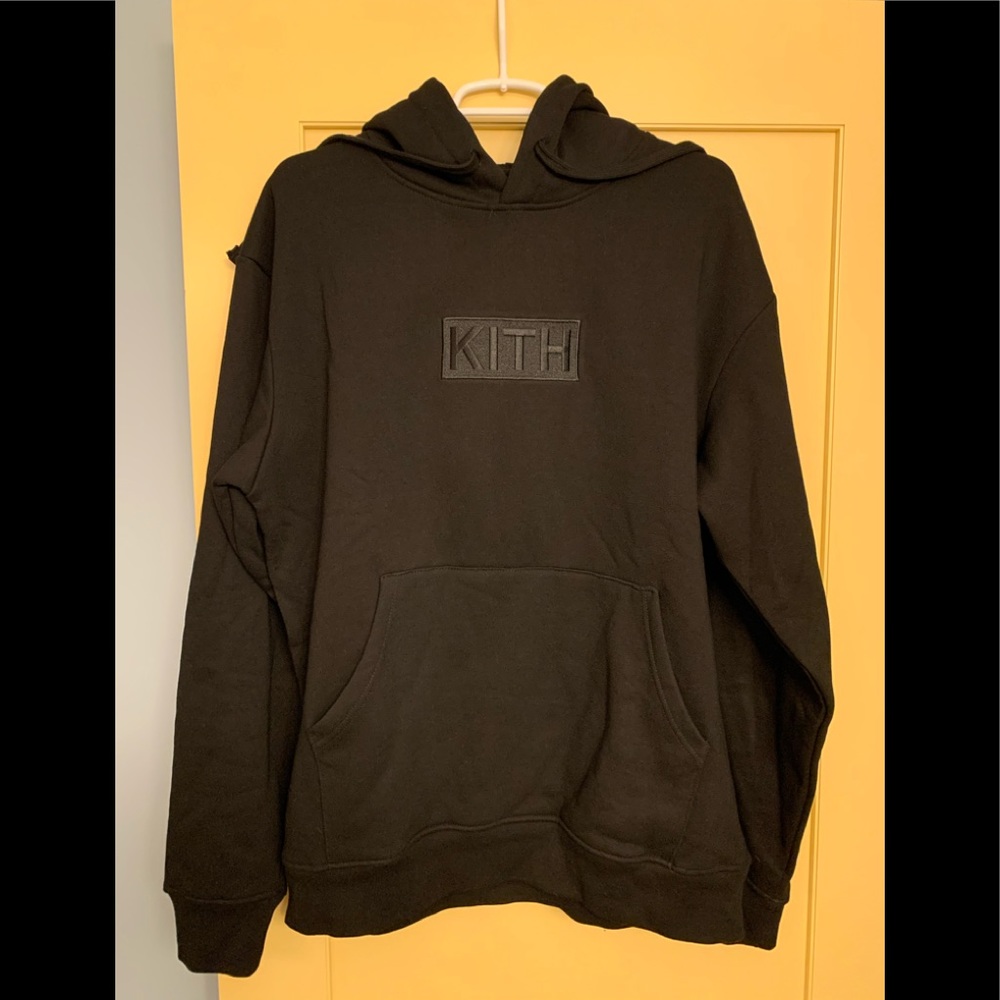 Kith Classic Box Logo Tee Black